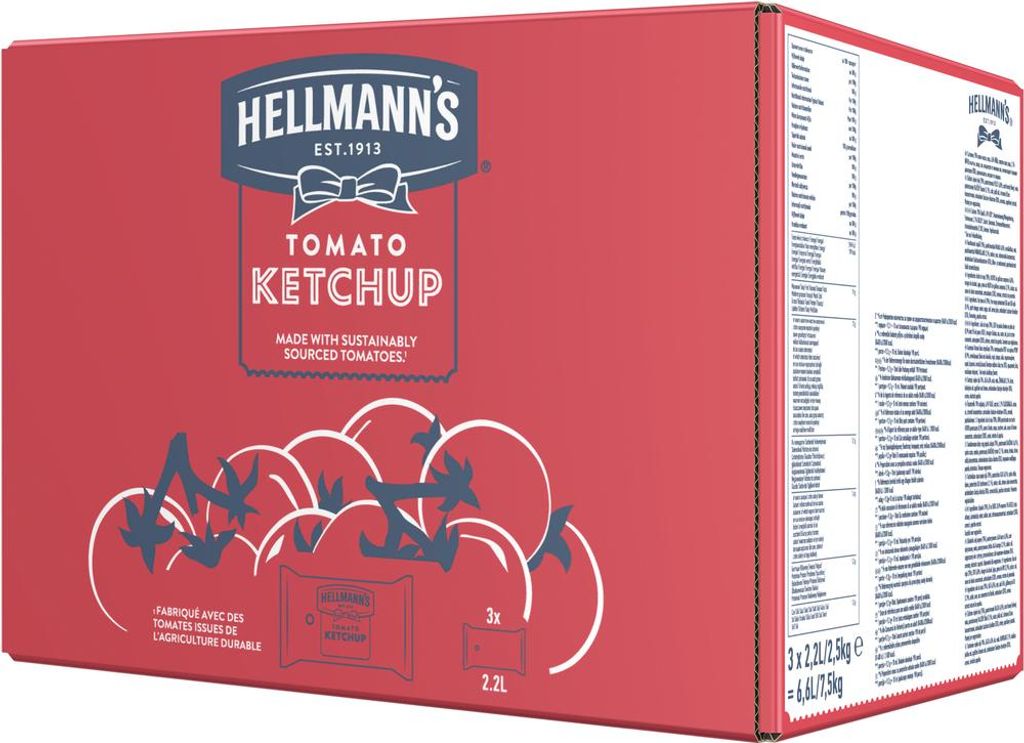 Ketchup di pomodoro Hellmann's Immagine del prodotto 