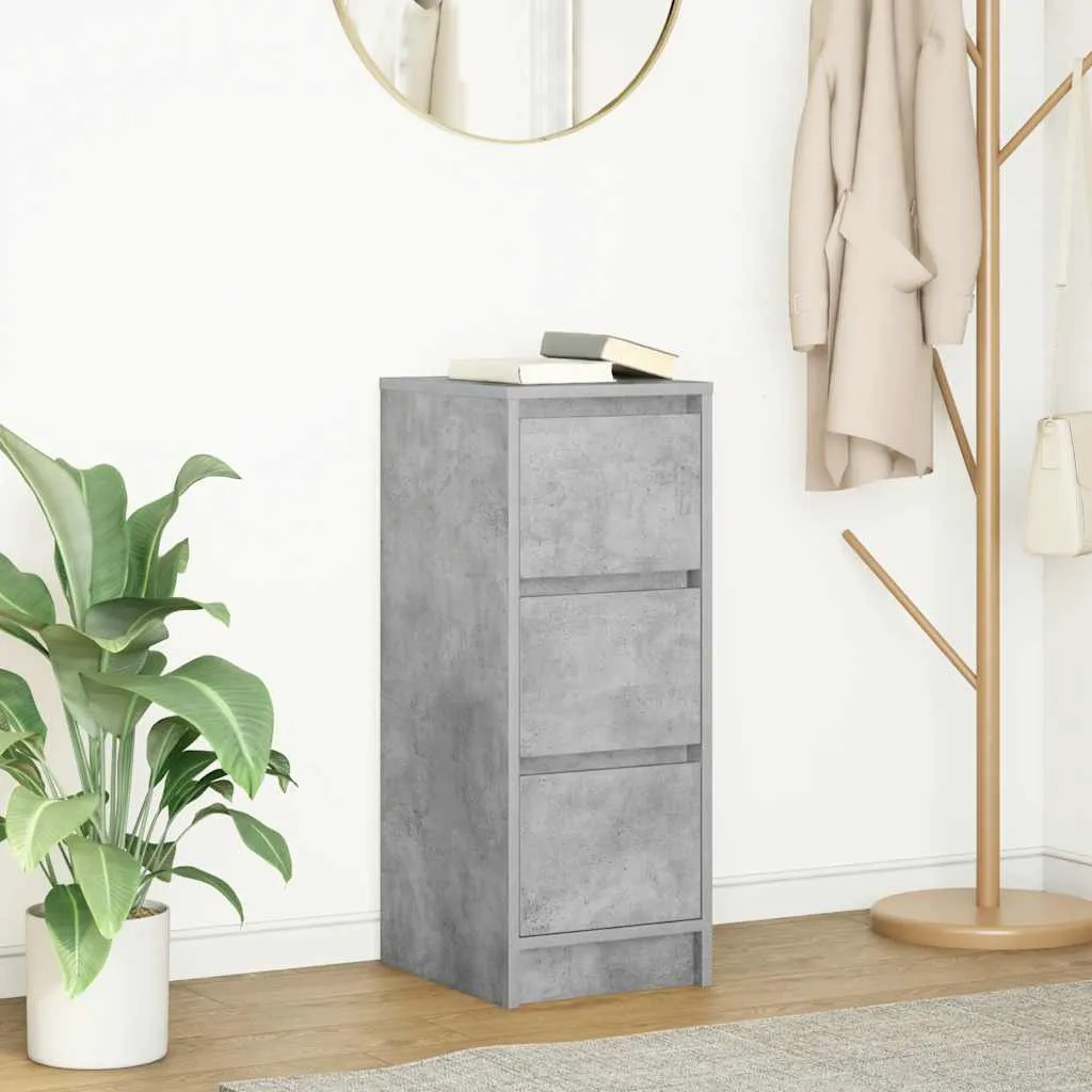 Scheda Tecnica Credenza Maison Exclusive Grigio Cemento 29.5x34x76