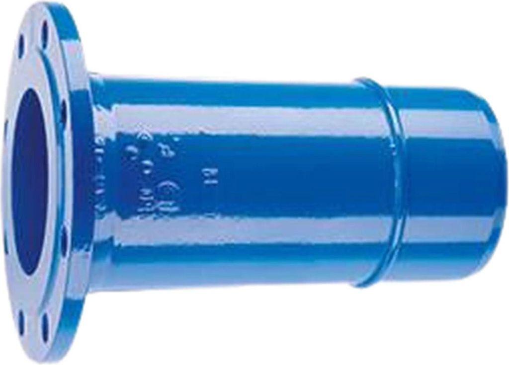 Tiroler Rohre TRM-VR-F-Stück, DN 250x420 mm lang, mit Schweißwulst, Flansch gebohrt, PN10, 1 Stk.