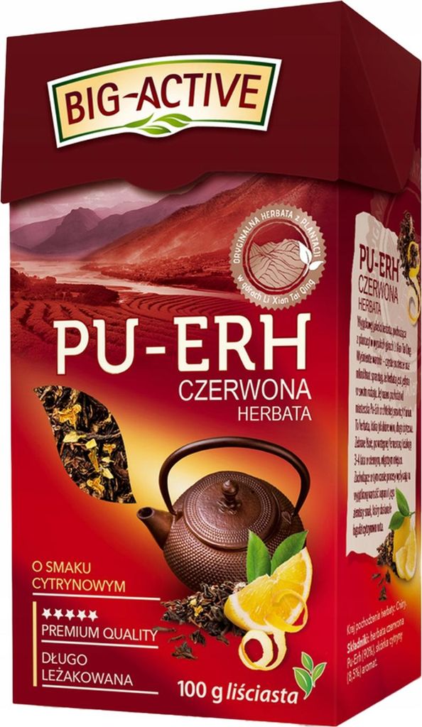 Big-Active PolyurethanErh Tee mit Zitrone 100 g Produktbild 