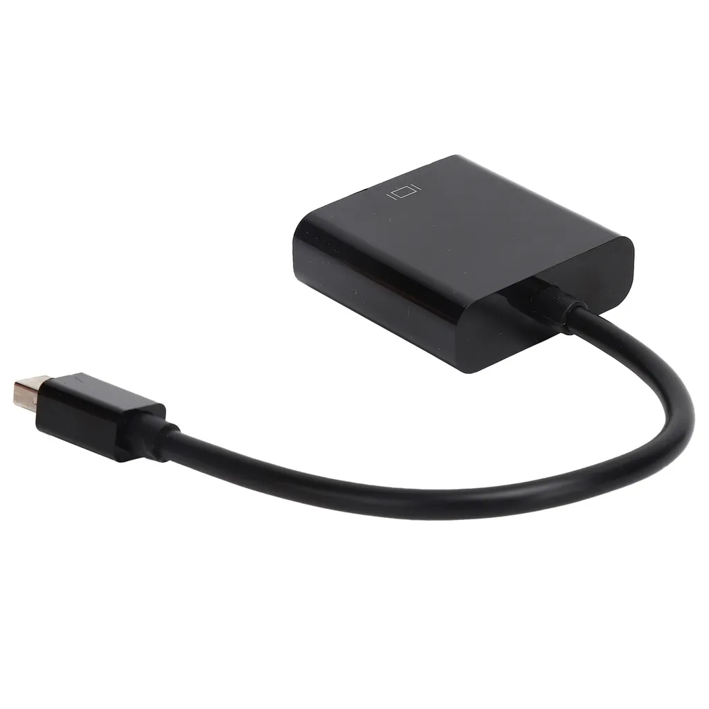 Adattatore da Mini DP a VGA Adattatore per monitor Spina DP a presa VGA Convertitore Porta Display Adattatore Fonte di segnale Ricevitore Adattatore da spina a presa