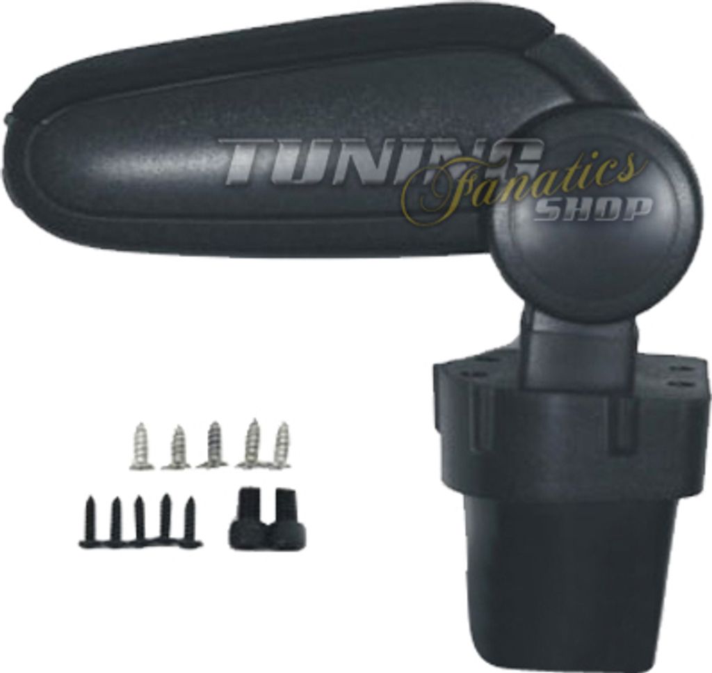 Armlehne Mittelarmlehne MAL für Hyundai Accent 2006- Stoffbezug SCHWARZ