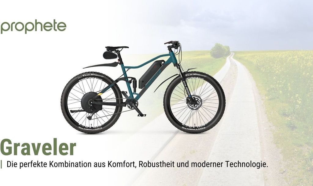 PROPHETE GRAVELLER Hinterradmotor MTB E-Bike 27,5", 499 Wh Produktbild 2