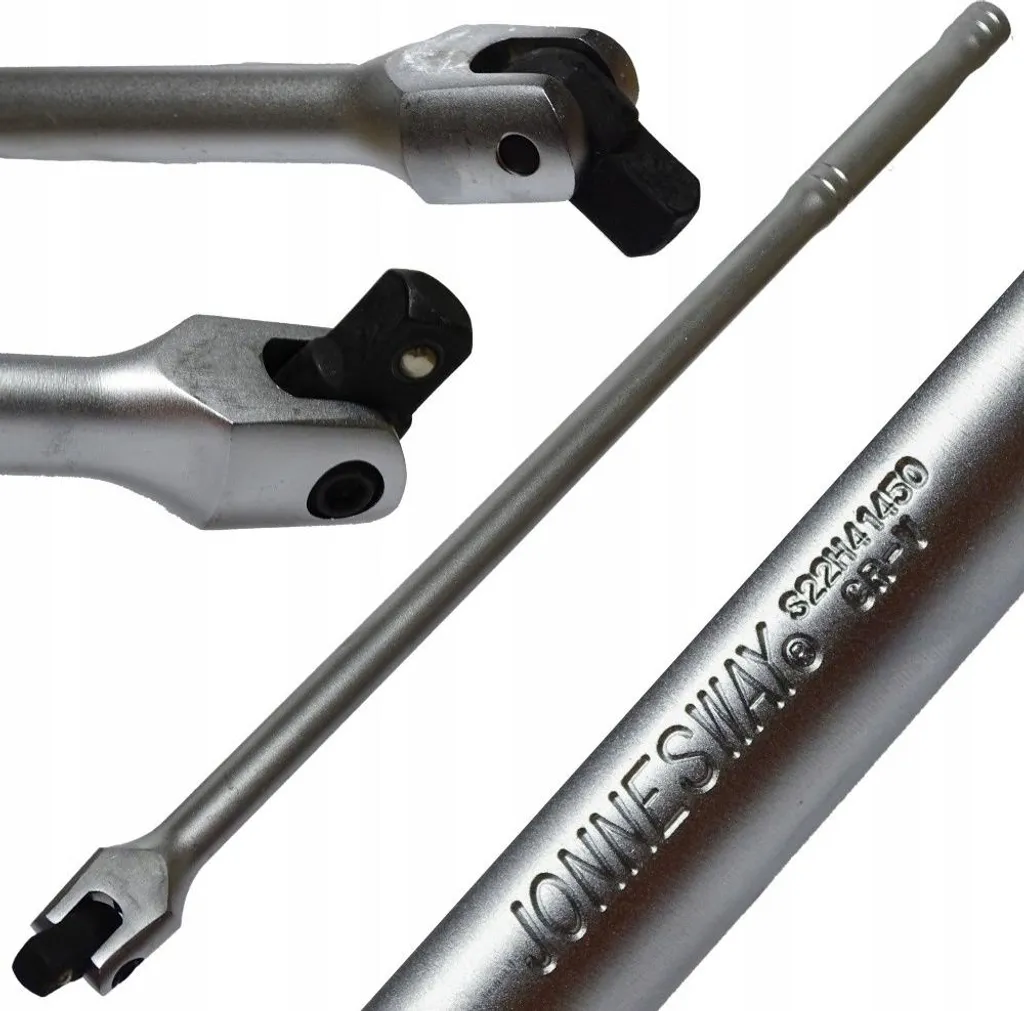 Poignée de force 1/2 articulée 450mm - Acier Chrome Vanadium renforcé