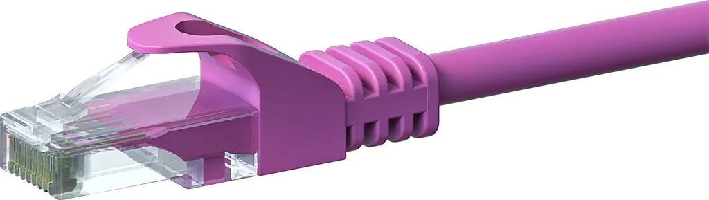 Cavo LAN Ethernet Cat6 Rosa 3 Metri - Prezzo Shock Gigabit UTP
