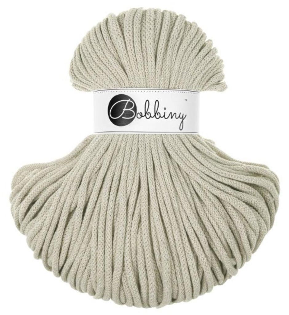 BOBBINY 5 mm Premium Flechtkordel 100 m Garn Häkeln Produktbild 