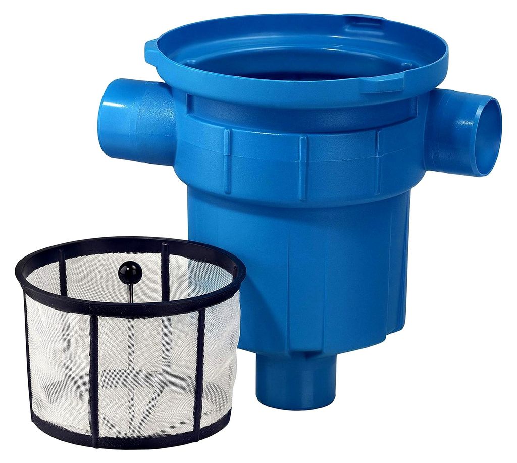 Regenwasserfilter Zisternenfilter Gartenfilter mit Kunststoffsieb für den Einbau in die Zisterne oder Kunststoffzisterne, Anschluss DN100, Höhenv...