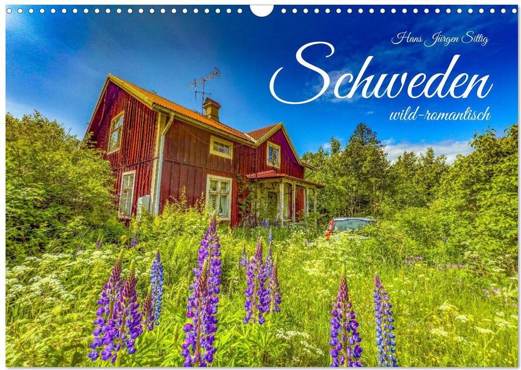 SCHWEDEN wild-romantisch (Wandkalender 2026 DIN A3 quer), CALVENDO Monatskalender