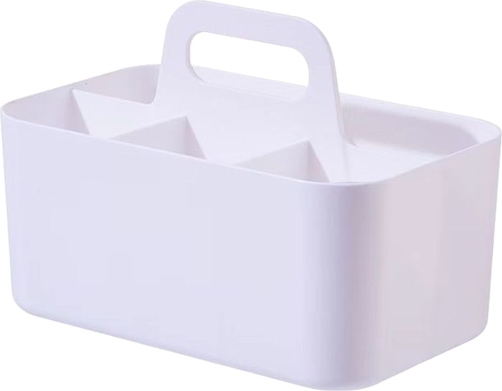 Schreibtisch-Aufbewahrungsbox mit mehreren Fächern, großes Fassungsvermögen, Schrein-Stiftehalter, Make-up-Organizer, multifunktionaler Dusch-Ca...