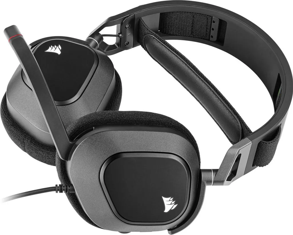 Corsair HS80 RGB USB Casque avec Audio Haute Résolution et Micro Certifié - 9