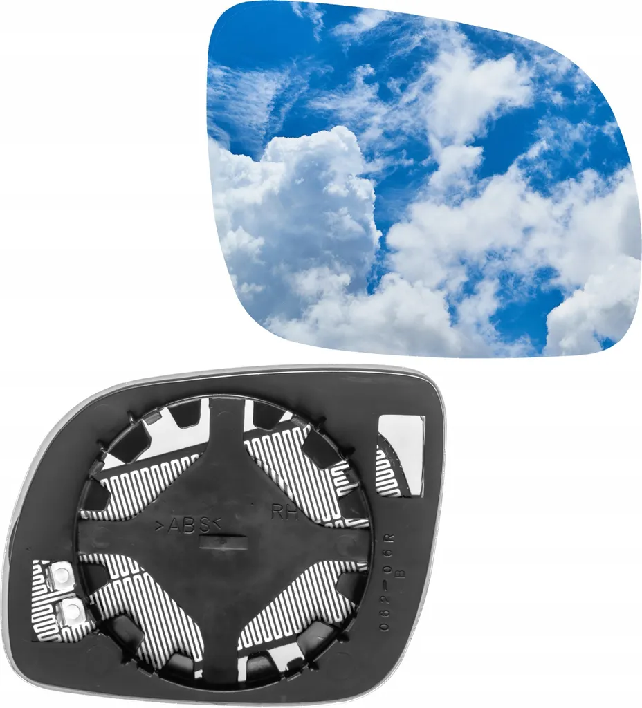 Miroir de Rétroviseur Droit Dégivrant pour VW Golf IV et Seat Leon 1