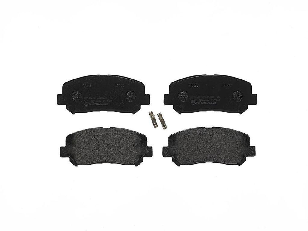 Bremsbelagsatz Scheibenbremse 16 mm BREMBO für u.a. MAZDA Produktbild 