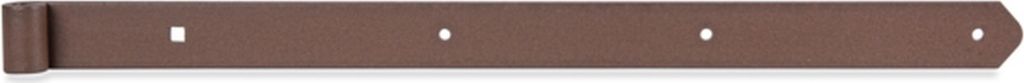 Alberts DURAVIS Ladenband, gerade, abgerundet, rostbraun 600 x 13 mm