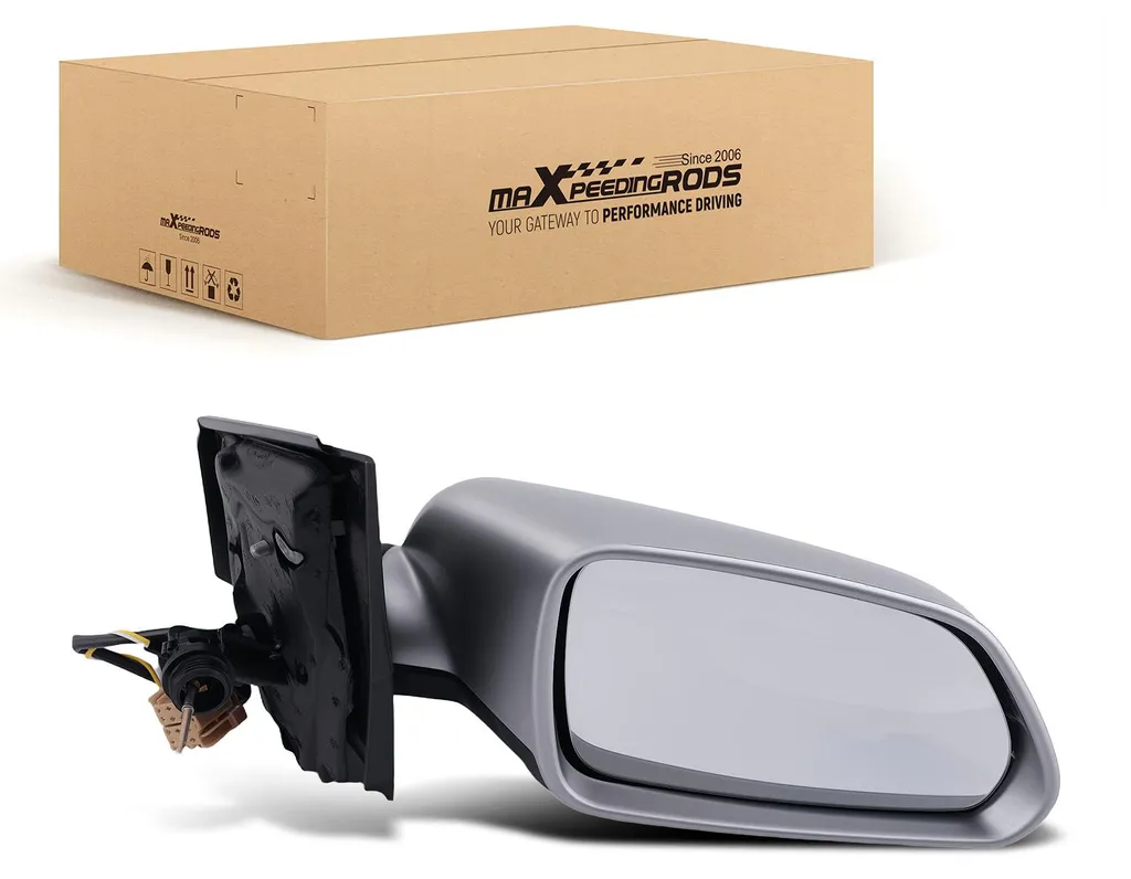 Rétroviseur Polo 9N 9A avec Miroir Asphérique Anti Angle Mort Gauche