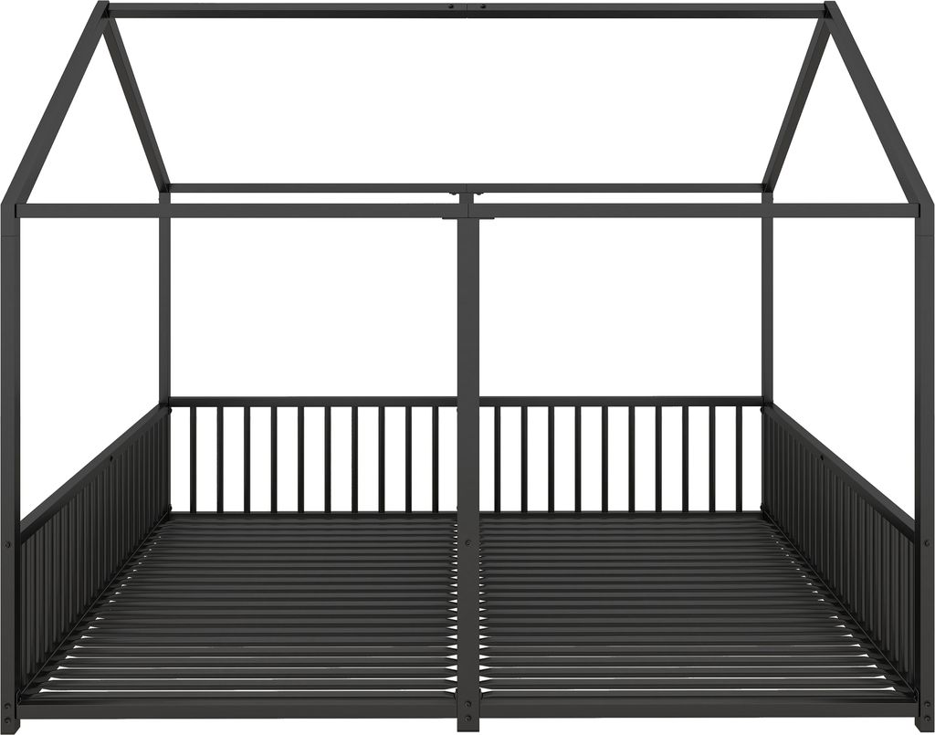 okwish Kinderbett Hausbett 90x200cm mit Lattenrost und Produktbild 