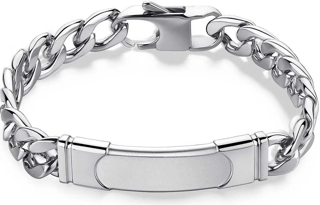 Bracelet chaîne homme Sagapò Parkour - Accessoire chic pour le quotidien