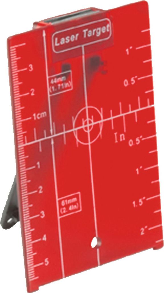 Makita Markierungsplatte magnetisch rot, für Rotationslaser SKR200