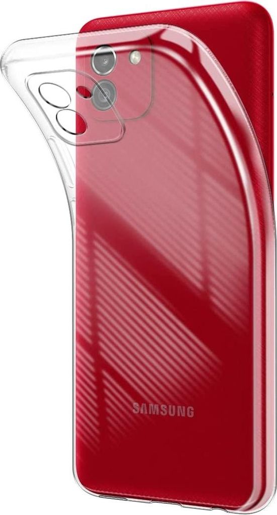 Hülle für Samsung Galaxy A03 - Transparent Handyhülle Kratzfest Schutzhülle Ultra Dünn Phonillico