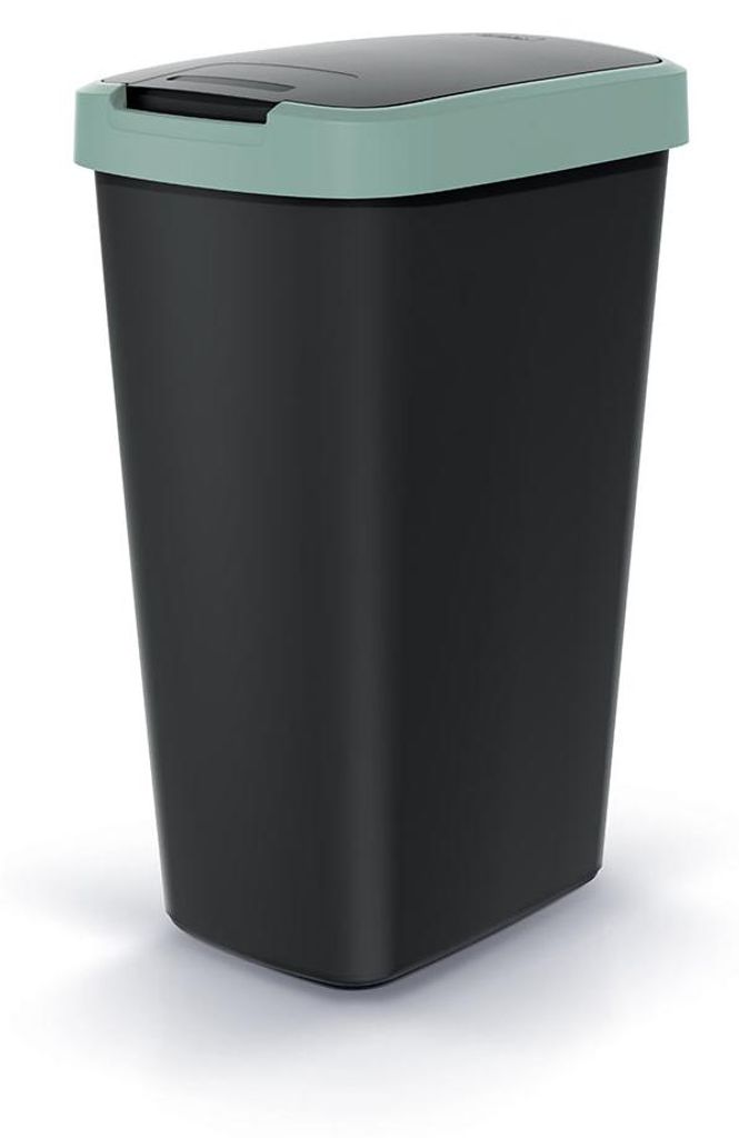 Keden Compacta Q Mülleimer mit Schwing- und Klappdeckel Produktbild 