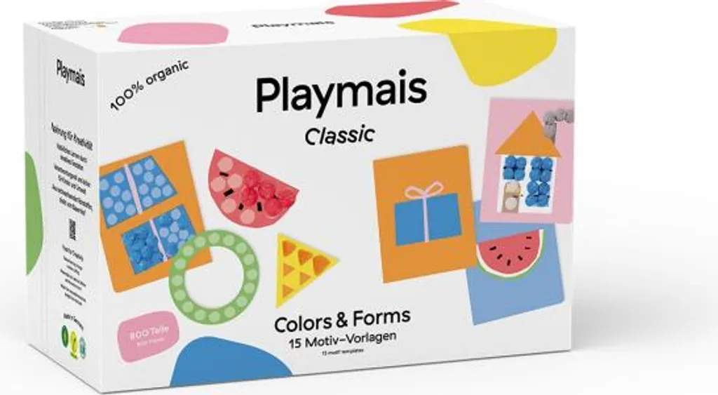 Jeu de Construction Naturel PlayMais XL avec Guide Modèles Animaux - 6
