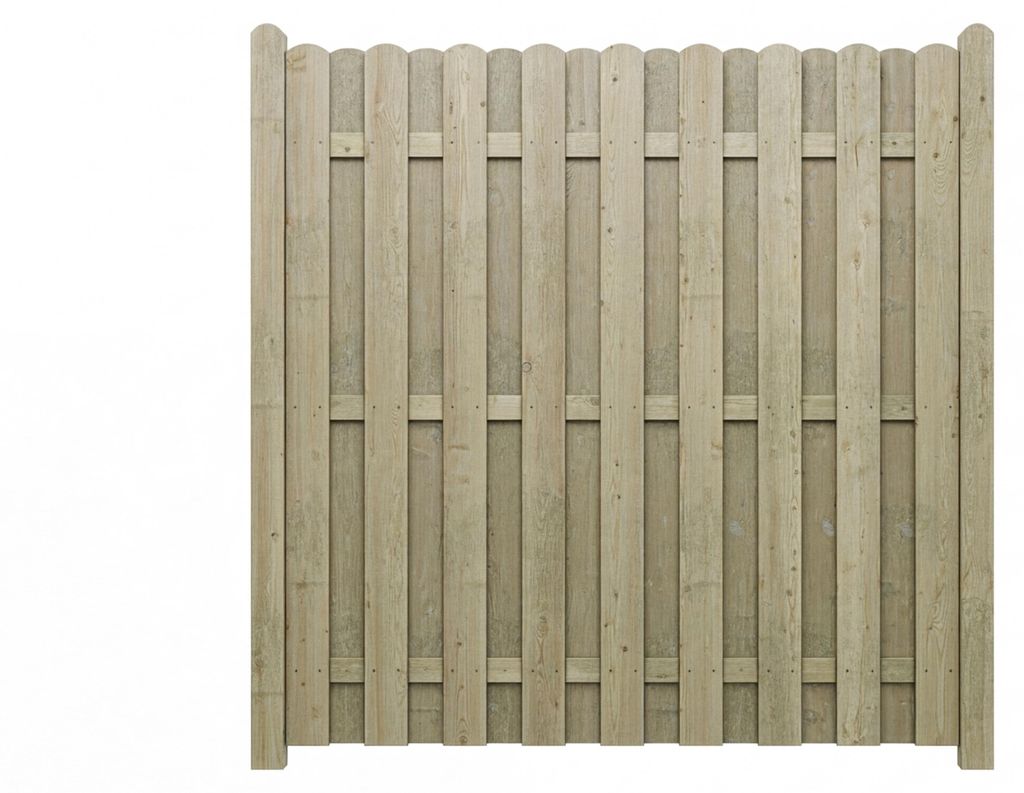 Sichtschutzzaun Pinus Kiefer kesseldruckimprägniert Produktbild 