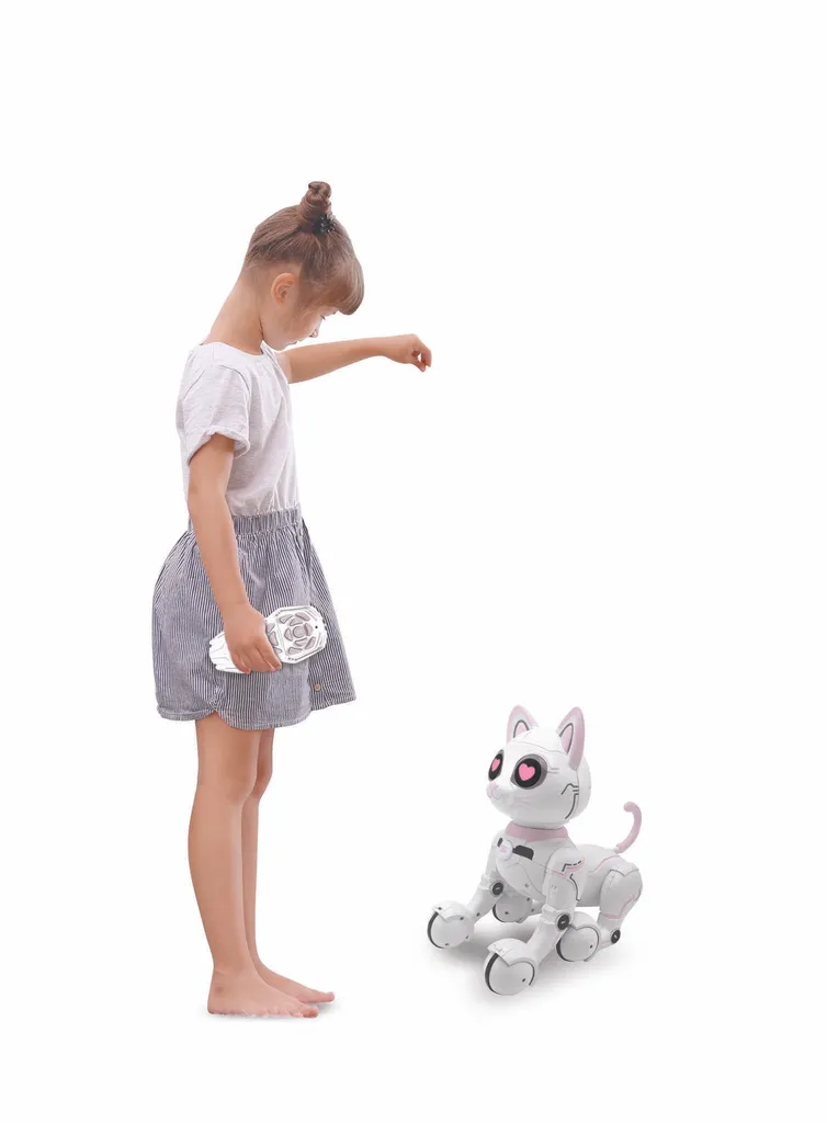 Chat robot interactif pour enfant programmable avec commande à distance