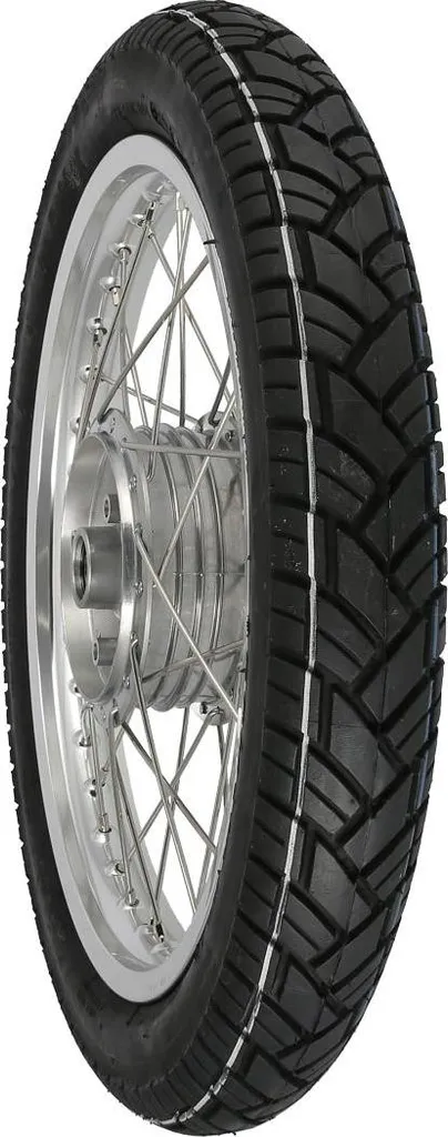 Roue arrière 16 pouces complète pour cyclomoteur avec pneu Vee Rubber 094
