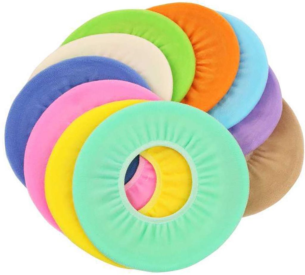 Weiche Badezimmer Toilettensitz Abdeckung Pad dehnbar waschbar Toilettensitz Kissen Abdeckung Universal Fit O geformt