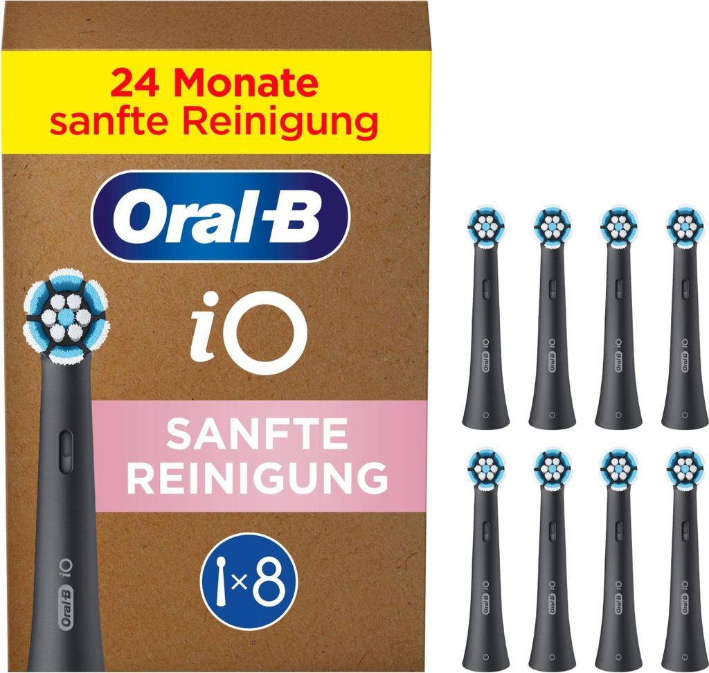 Oral-B iO Sanfte Reinigung, Original Aufsteckbürsten, Produktbild 