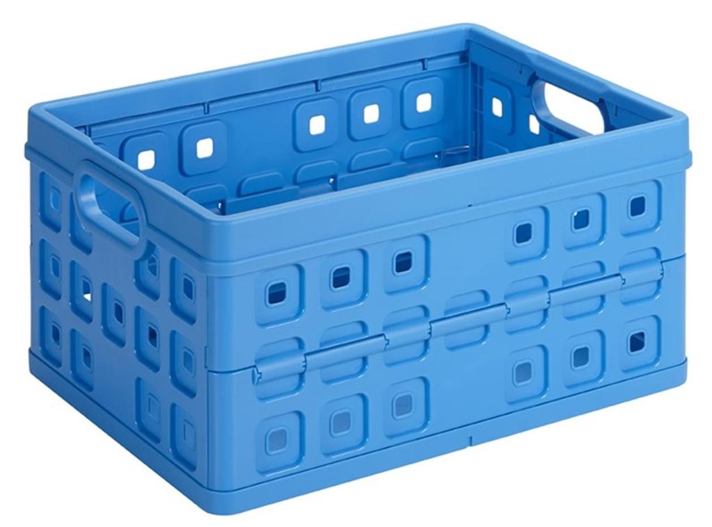 Sunware Faltkiste Folda Blau 32 Liter Produktbild 