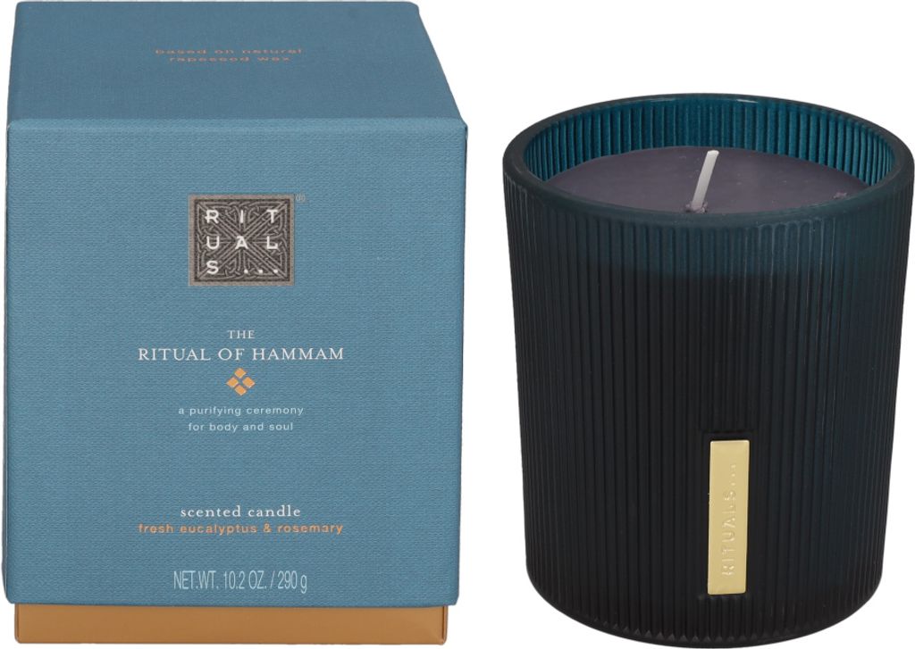 Fresh Eucalyptus & Rosemary Rituals Hammam Secret Scented Candle