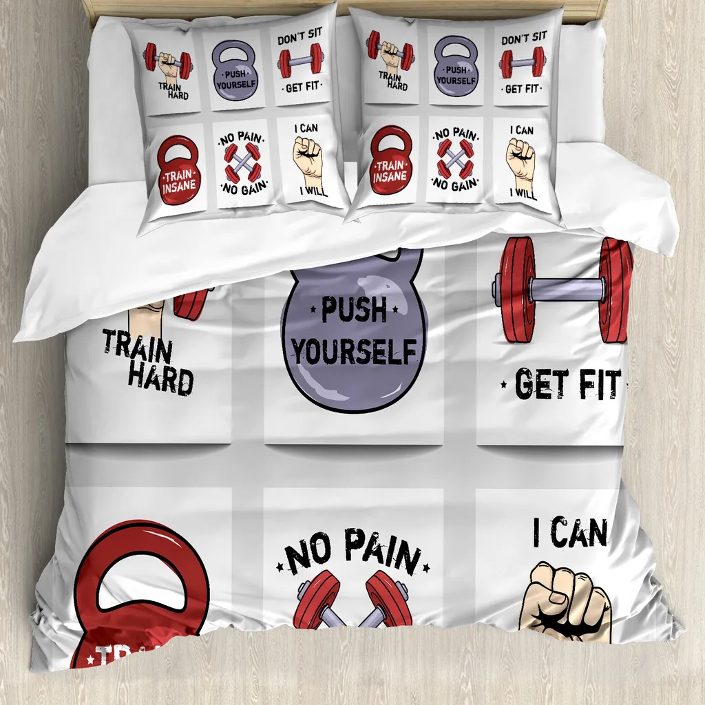 Copripiumino Bimbi e Ragazzi ABAKUHAUS Fitness 155x220 Antiallergico