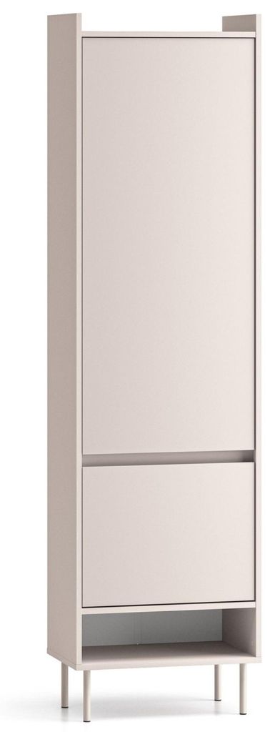 Selsey Dioce - Kleiderschrank 2-türig, Stange und Regal, Produktbild 