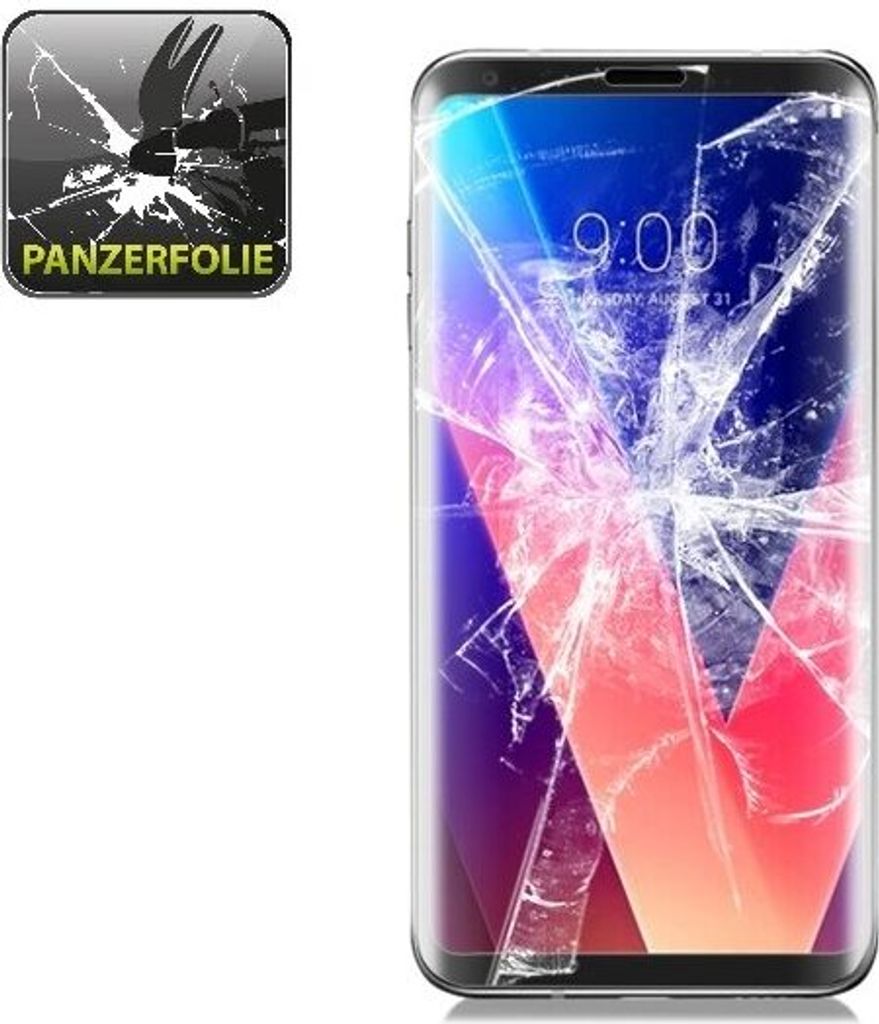 6x Panzerfolie für LG V30 FULL COVER Displayfolie Displayschutzfolie MATT