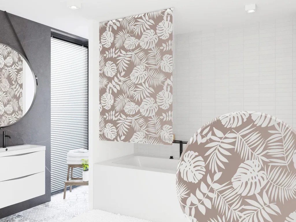 Tenda Doccia Salvaspazio Havana 70x240 cm | Design a Rullo Moderno