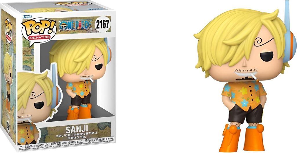 One Piece POP! Vinyl Animation Figur Sanji 9 cm