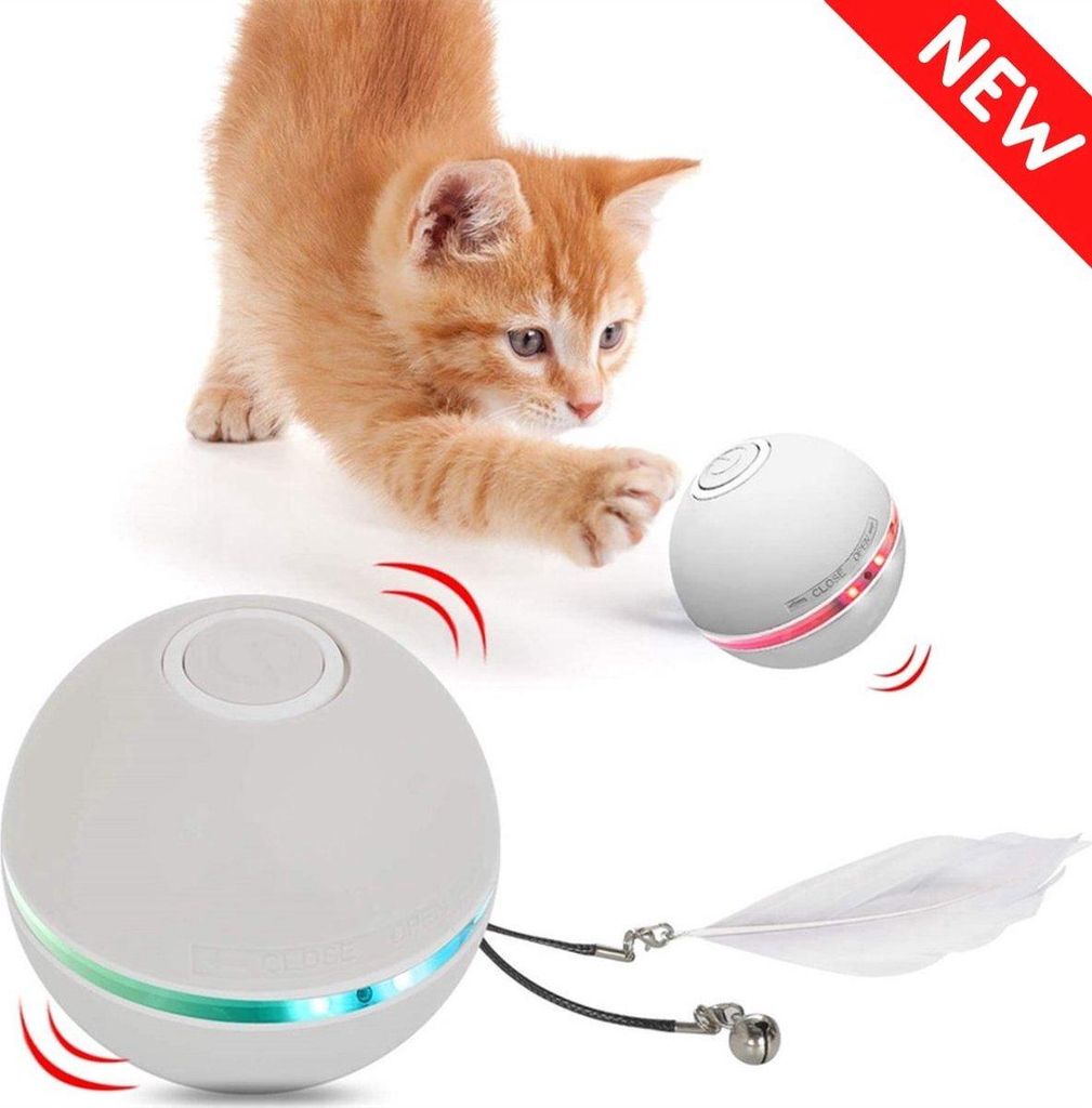 Jumada interactief, zelfrijdend katten speelgoed – Productafbeelding 