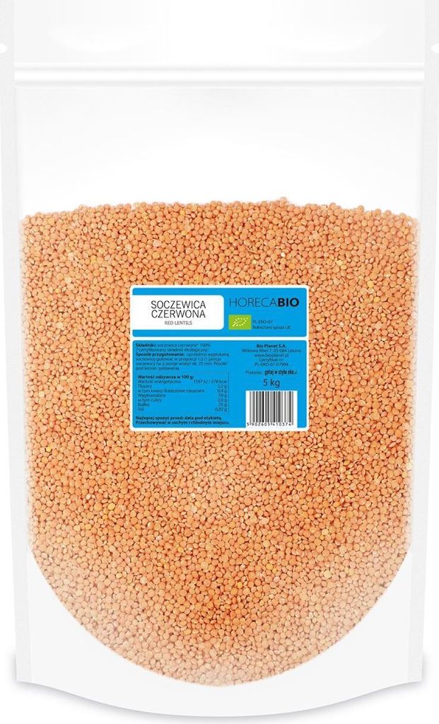 ČERVENÁ ŠOŠOVICA5 kg - HORECA PLANÉTA) Obrázok produktu 
