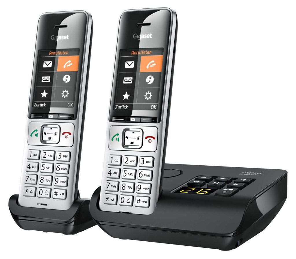 Gigaset COMFORT 500A duo, Analoges/DECT-Telefon, Produktbild 