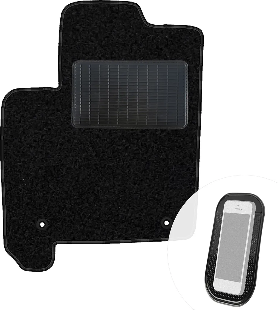 Tappetino Velours Nero Opel Meriva A (04-10) - Qualità Premium 1pc