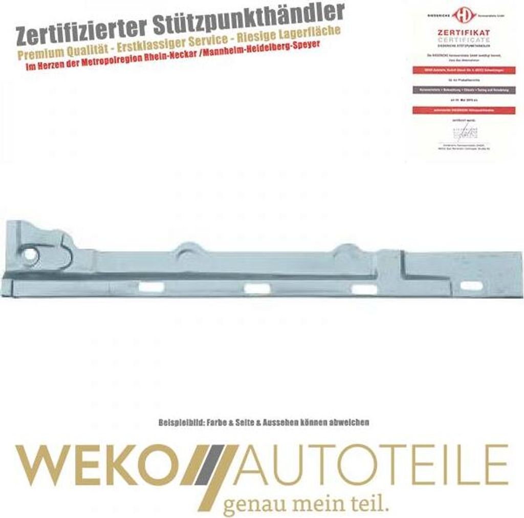 Einstiegblech rechts DIEDERICHS 9435082 für VW