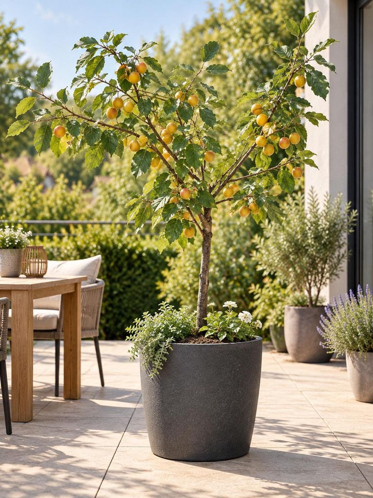 Mirabelle von Nancy 100–120 cm – winterharter Produktbild  KI-generiertes Bild