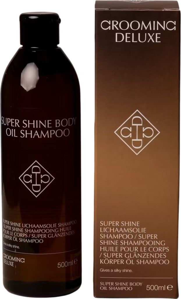 Grooming Deluxe Shampoo Super Shine Body Oil Pferdeshampoo 500ml