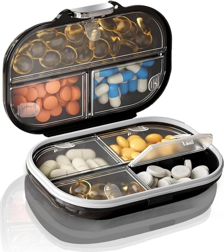 Ptyism Pillendose 7 Tage Tablettenbox Reise Pillenbox Produktbild 