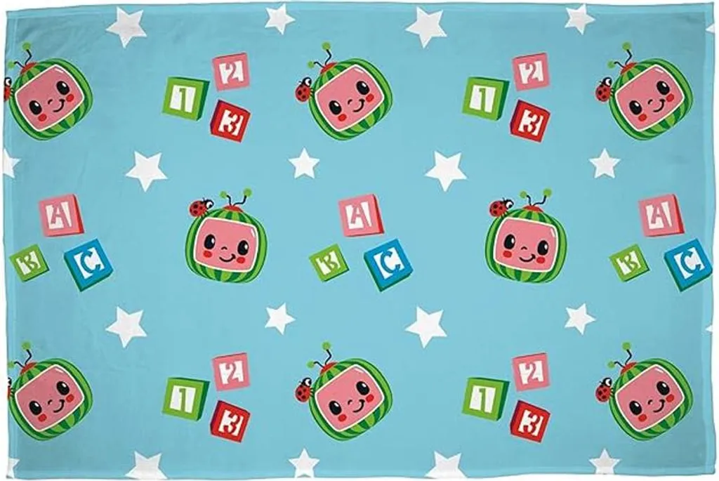 Cocomelon Friends Couverture Polaire TC936 Multicolore Taille Unique
