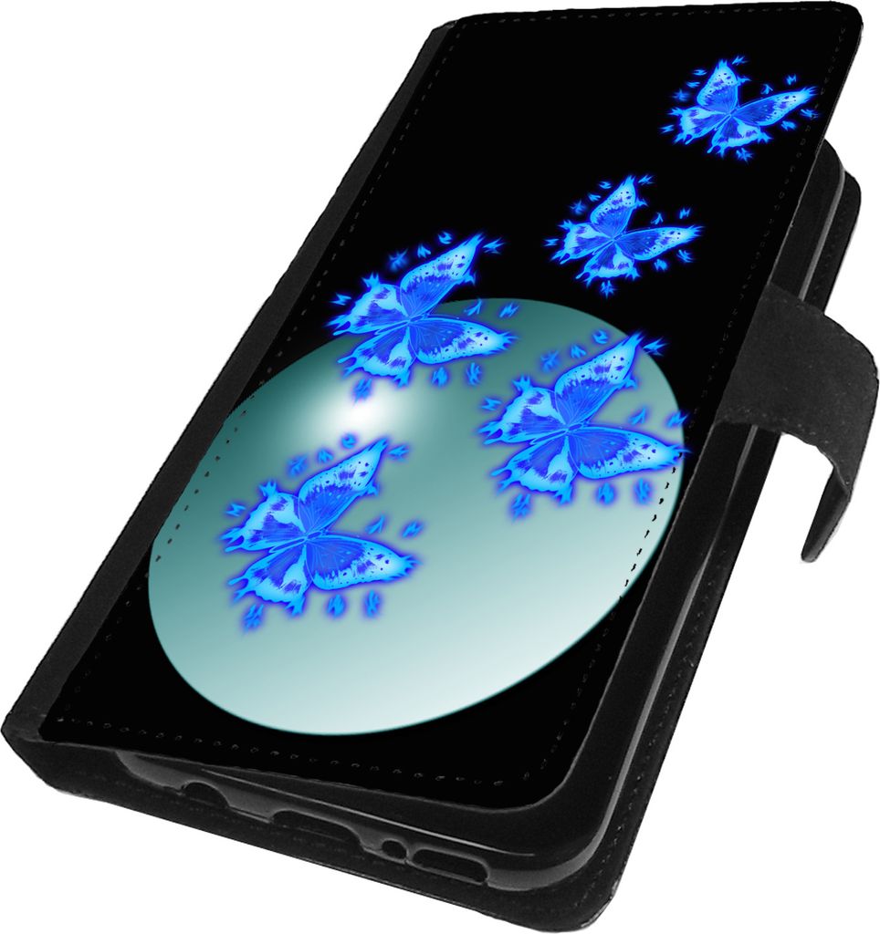 Hülle für Samsung Galaxy A52 A52S 5G Handy Tasche Case Cover Etui Schutzhülle Handyhülle Kunstleder Silikon Muster 442