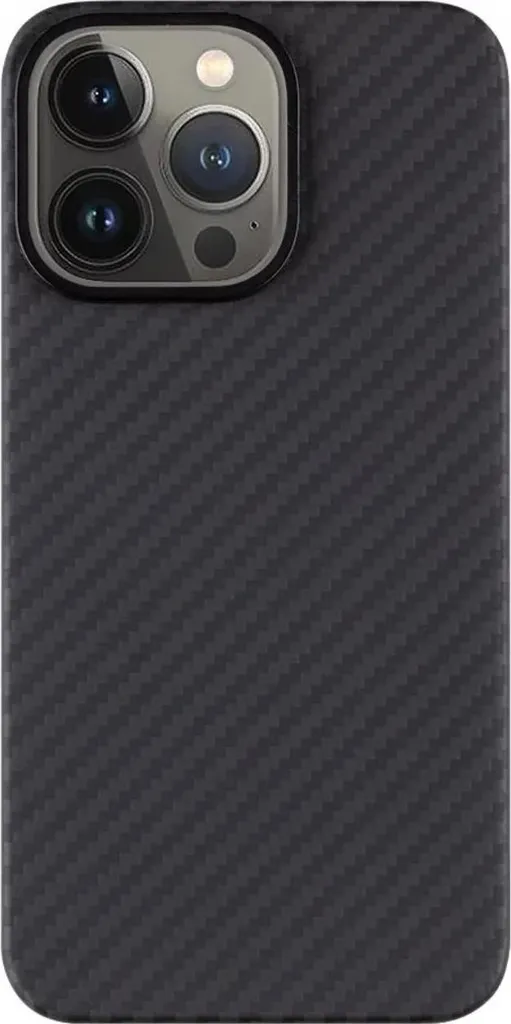 Coque Tactical MagForce Aramid iPhone 13 Pro - Protection Carbone Noir