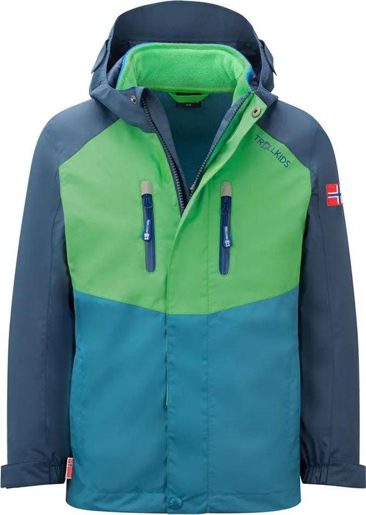 Trollkids Bryggen Jacke Blau 110 cm Jungen,Mädchen Blau 110 cm