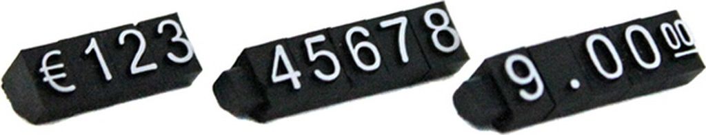 Set Steckpreisschilder Preisauszeichnung Preisschilder 6mm Produktbild 