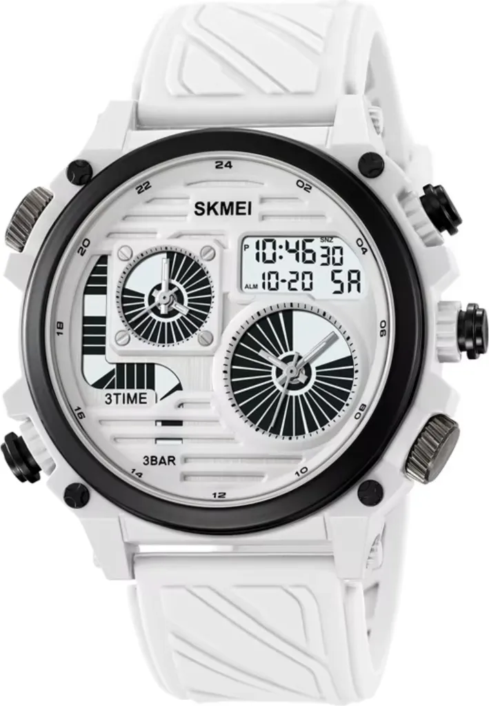 Montre SKMEI KP35264 : Lisibilité Maximale et Confort Anti-Irritation